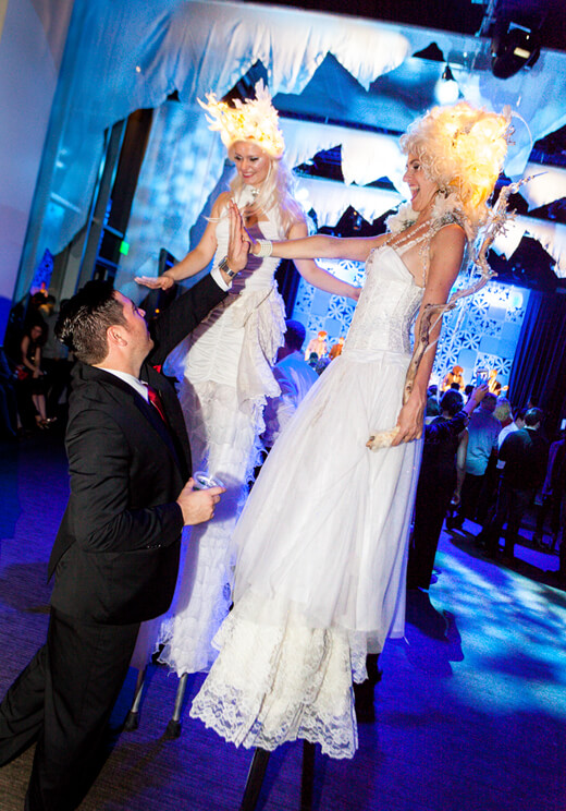 Winter Wonderland themed Holiday Party for Solar City - 