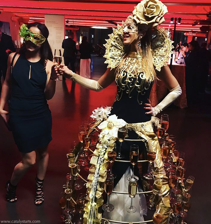 Masquerade & Mardi Gras Entertainment by Catalyst Arts in California