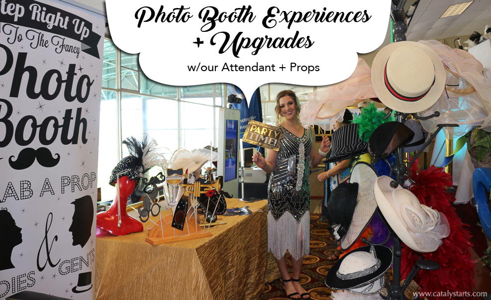 20's Party Photo booth & photo upgrades