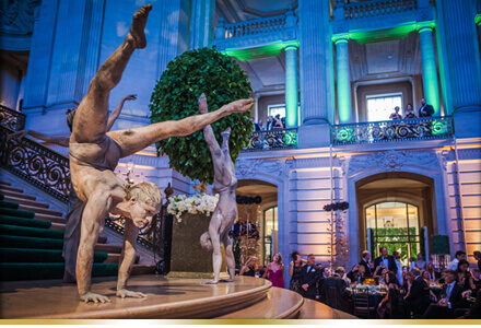 Antoinettes & edwardian entertainment by Catalyst Arts California