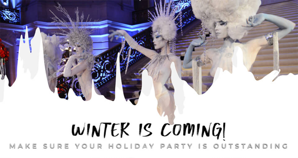 San Francisco Bay Area Best Holiday Party Entertainment - winter wonderland entertainment