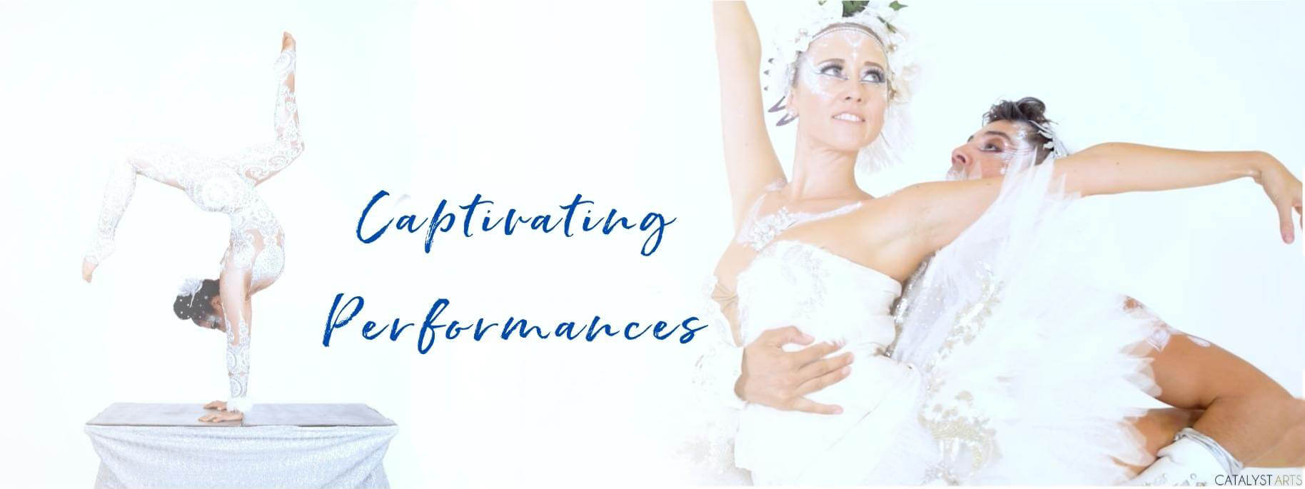 Elite level Entertainment & Live Specialty Performances for Company Holiday Parties & special events - Catalyst Arts Entertainment