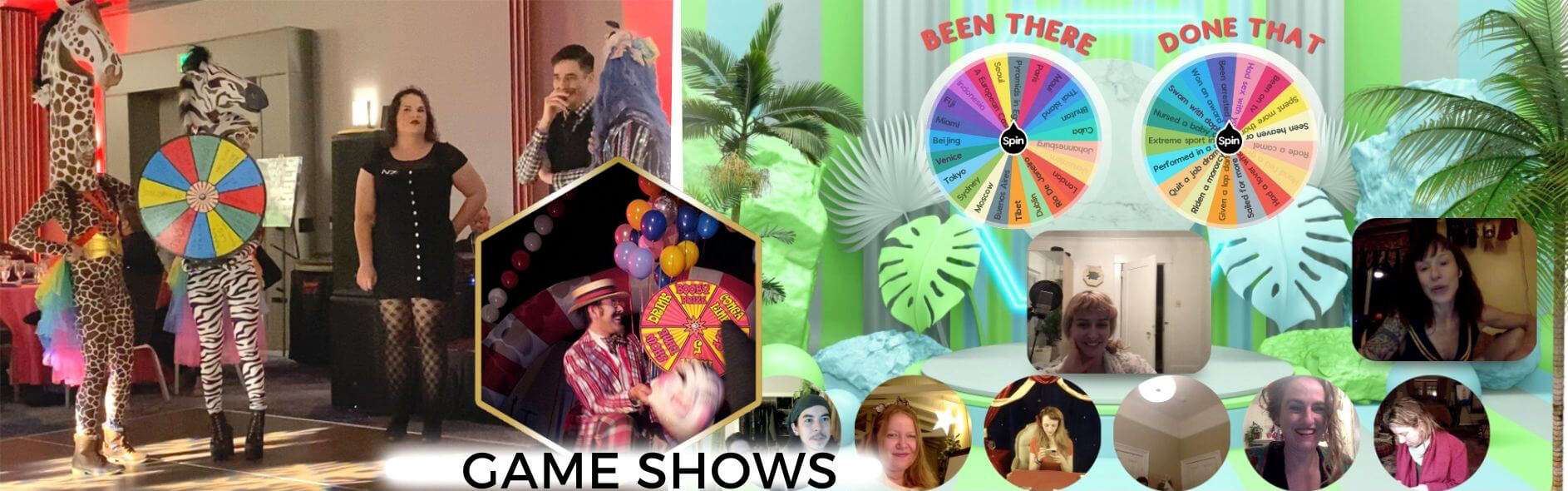 Game Shows - unique gameshow design & production for live events + virtual events by Catalyst Arts