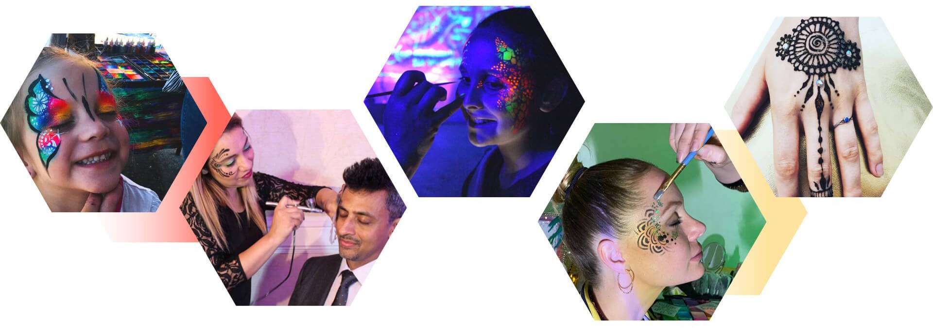 Face Paint & Body Art services & zones for Events in California with Catalyst Arts 
