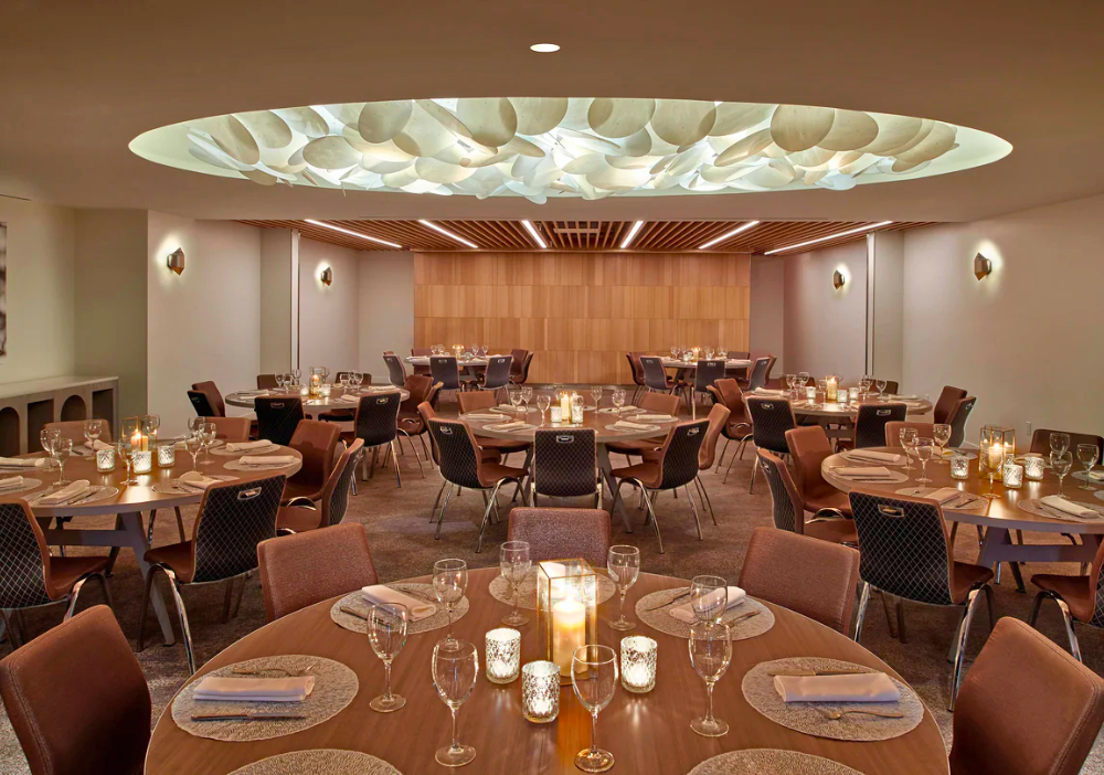  W hotel event area