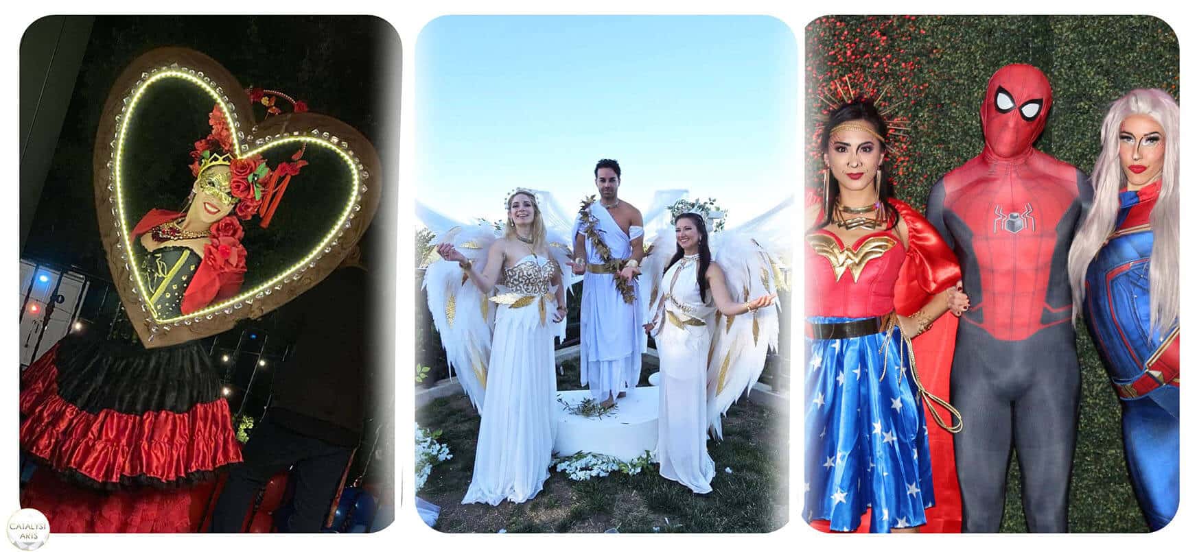 Top Notch Costumed Event Characters by Catalyst Arts in San Francisco Bay Area, California 