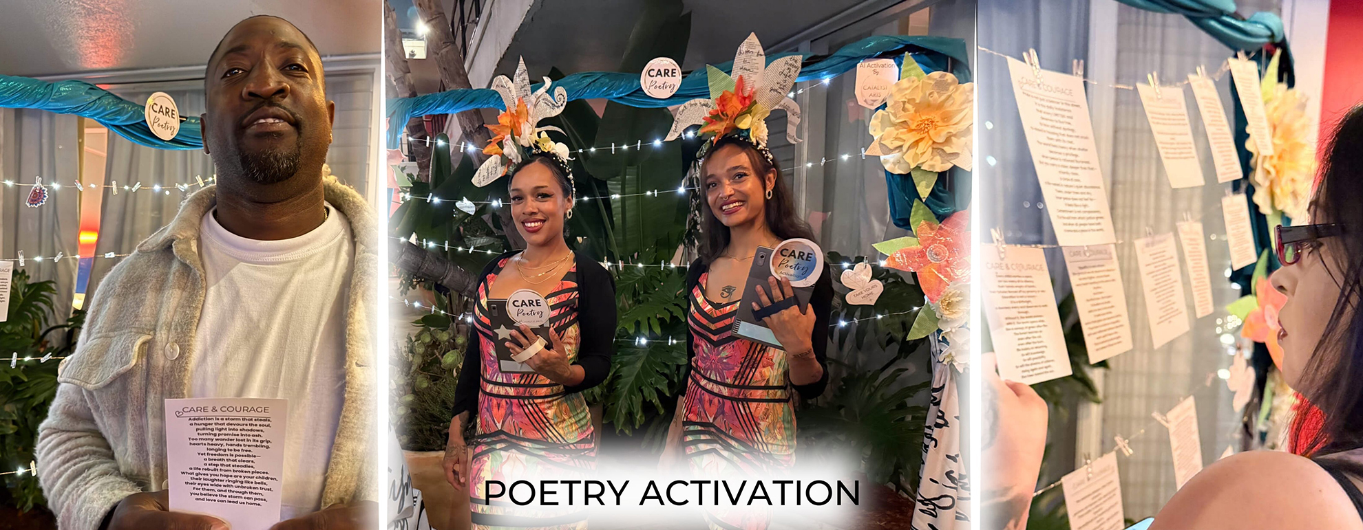AI Activation with social justice Poetry & gallery in San Francisco with Catalyst Arts 