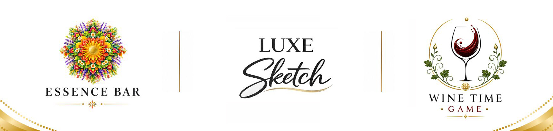 Catalyst Arts signature activations- luxe sketch, essence bar & wine time 