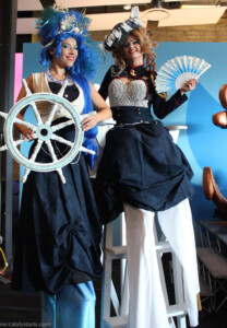 Nautical Stilts Duo