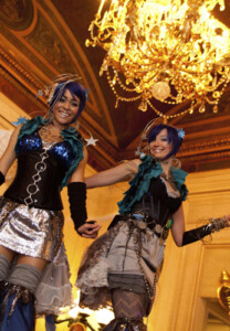 Spacey Blue Stilts
