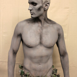 Stone Living Statue