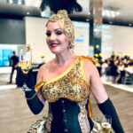 Old Hollywood Gatsby Glam showgirl by Catalyst Arts